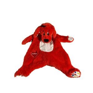 Clifford The Big Red Dog Lovey Security Blanket Confetti Scholastic Plush